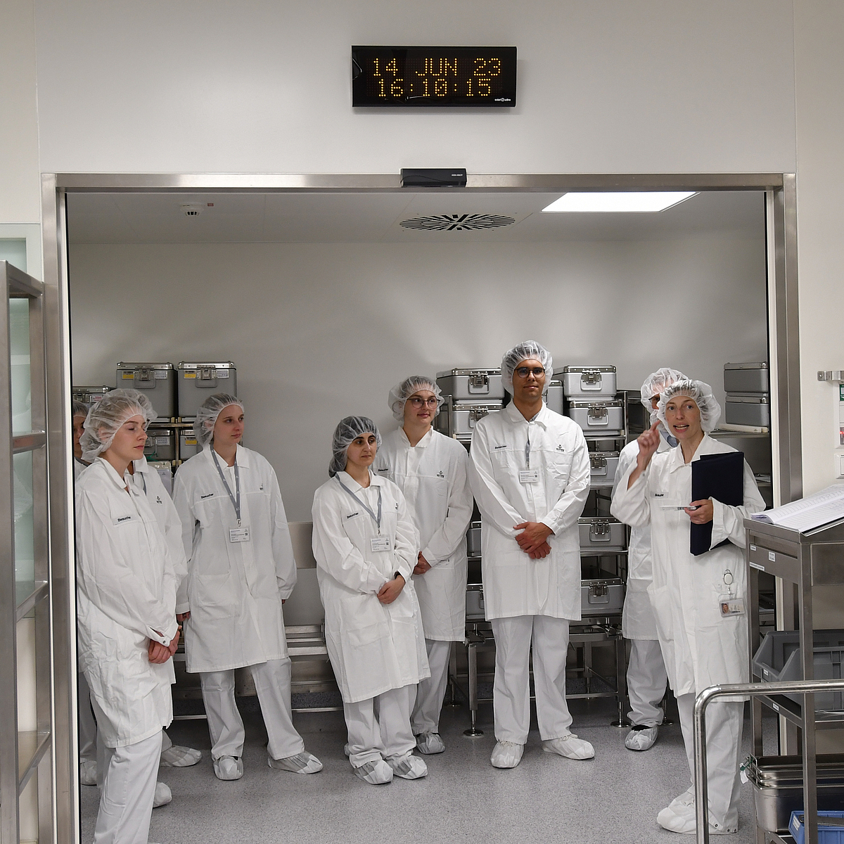 Exkursion zu Vetter Pharma-Fertigung