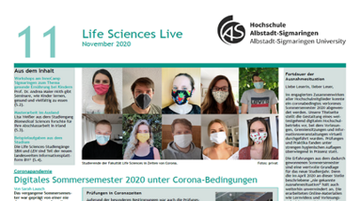 Fakultätszeitung Life Sciences Live Nr.11 - Screenshot