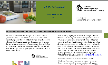 LEH Infobrief Nr.14