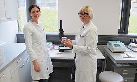 Cornelia Silcher und Prof. Dr. Loreta Basinskiene