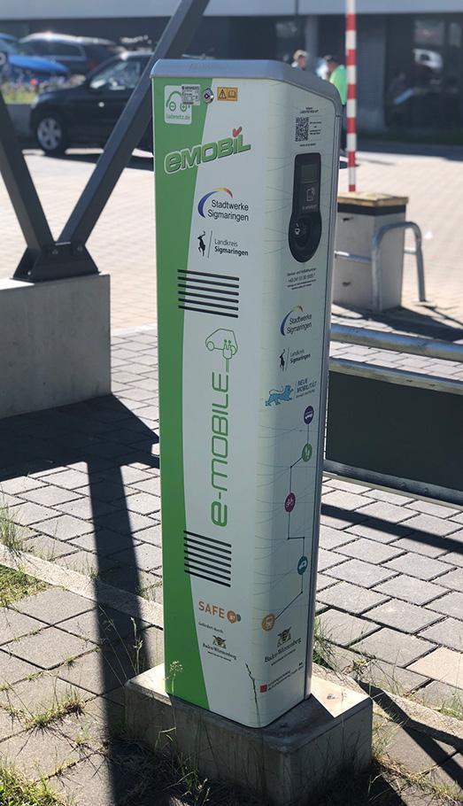 buergerladenetz Bild einer Ladesaeule des Buergerladenetzes Projekt