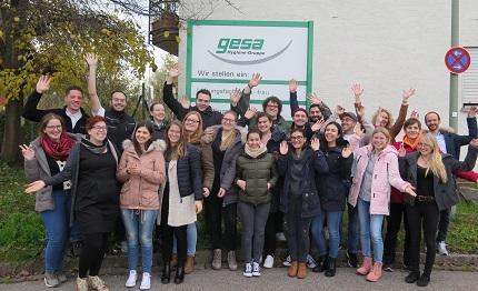 Studierende besuchen die Firma Gesa | Hochschule Albstadt-Sigmaringen