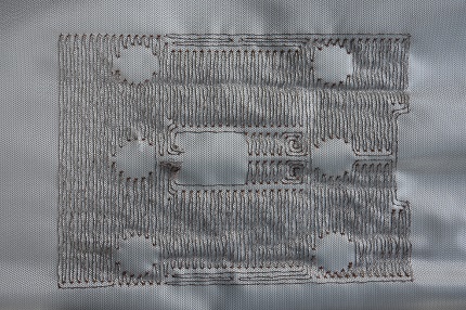 Heizplatte aus Silikon