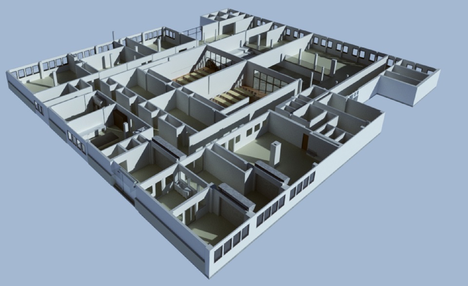 BIM-Modell InnovationsCampus Sigmaringen | Hochschule Albstadt-Sigmaringen