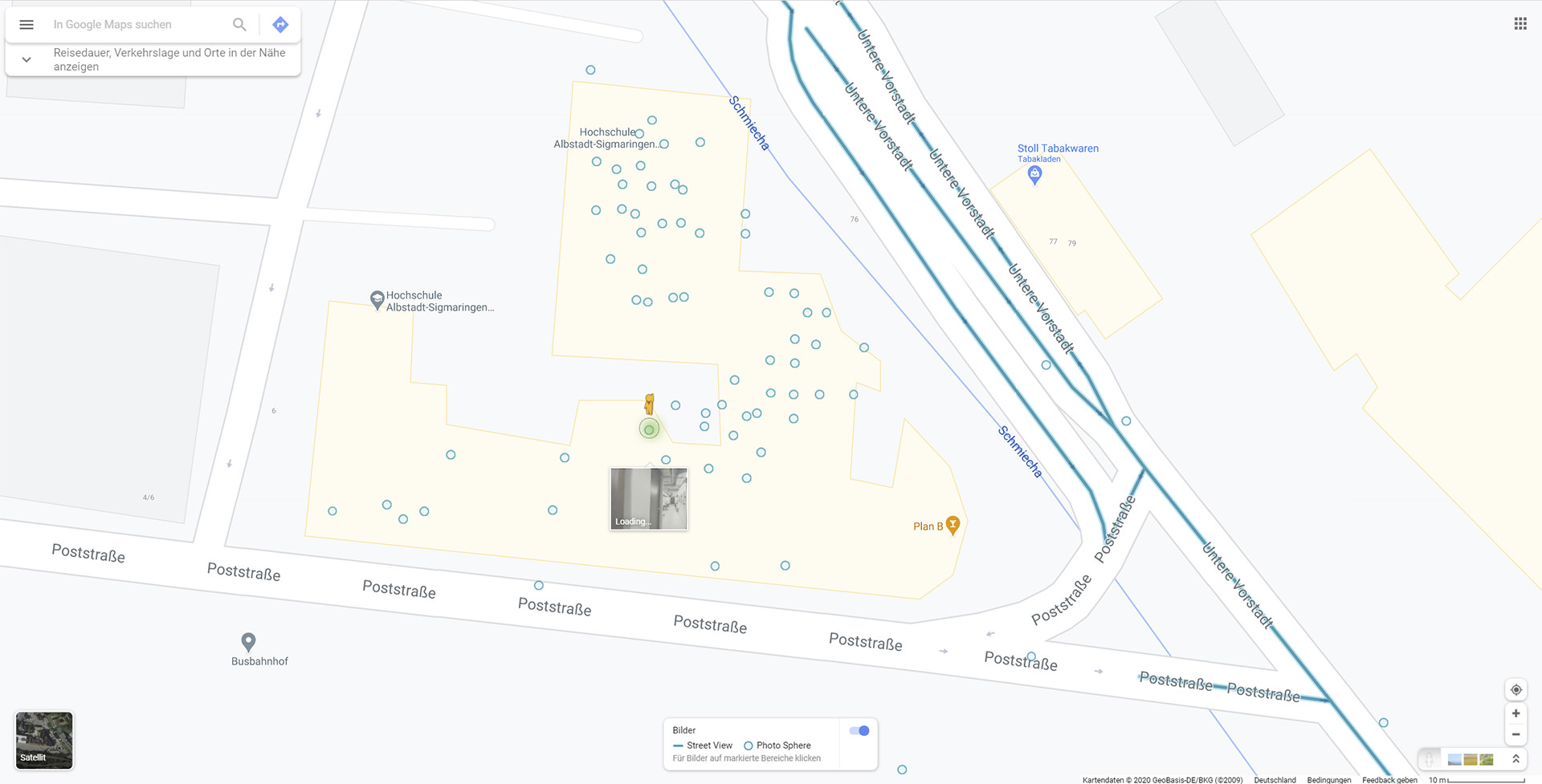 Google Maps | Textil- und Bekleidungstechnologie