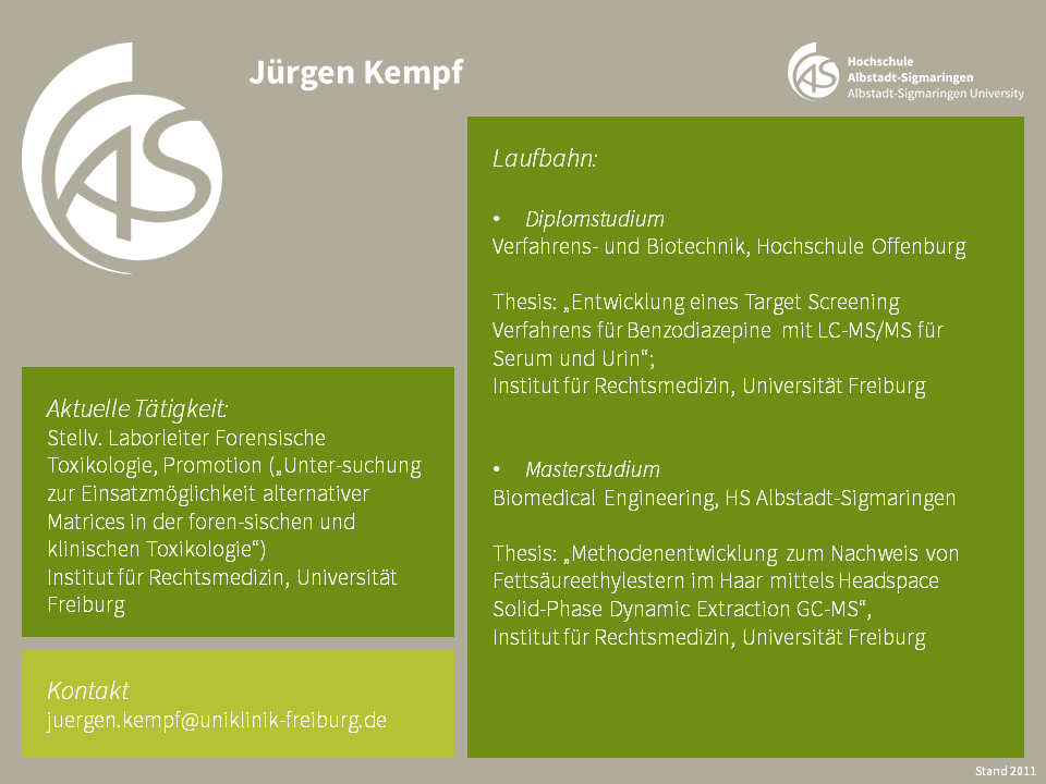 Juergen Kempf | Biomedical Sciences
