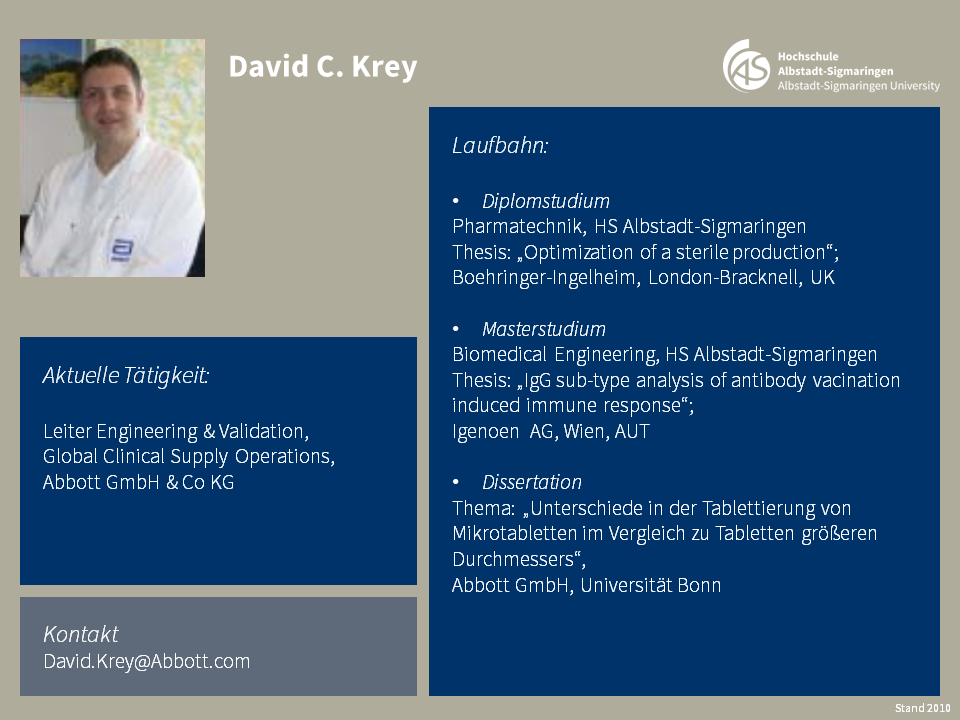 David Krey | Biomedical Sciences