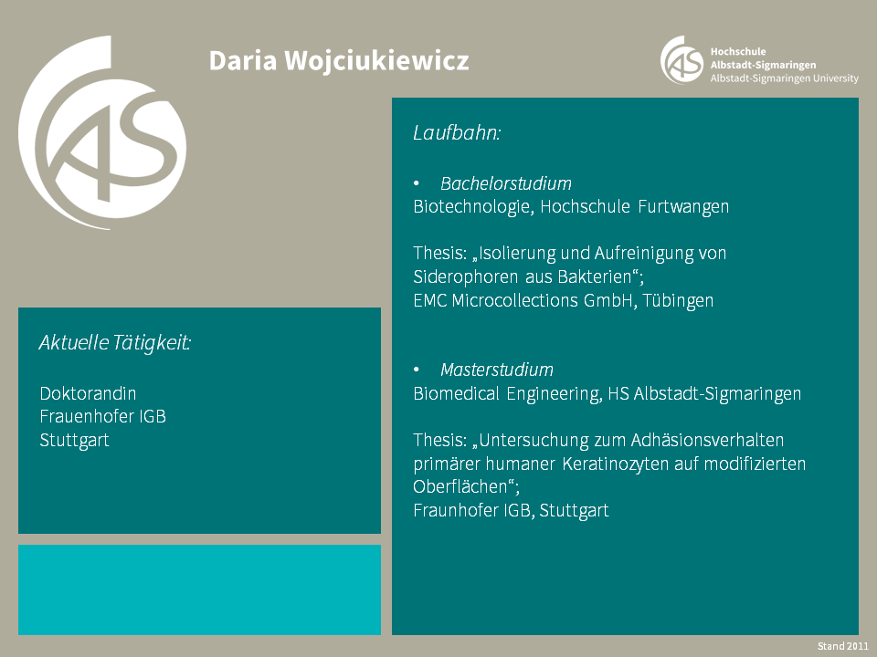 Daria Wojciukiewzicz | Biomedical Sciences