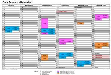 Kalender | Data Science 