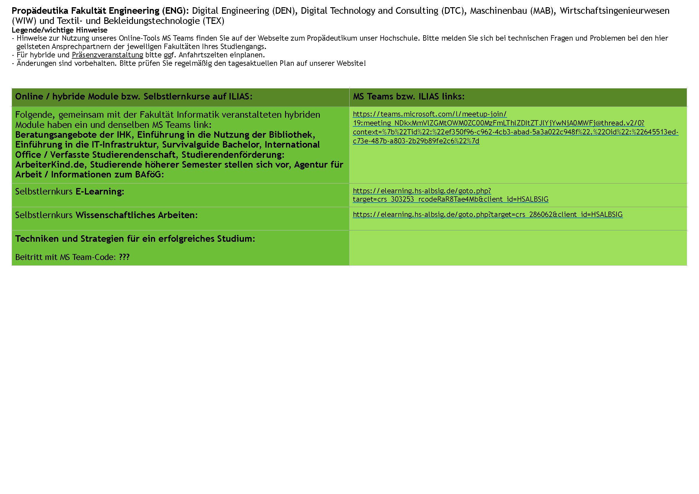 Online-Veranstaltungen