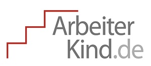 Logo der Stiftung Arbeiterkind mit symbolischer Treppe