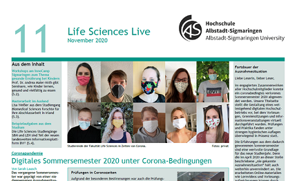 Fakultätszeitung Life Sciences Live Nr.11 - Screenshot