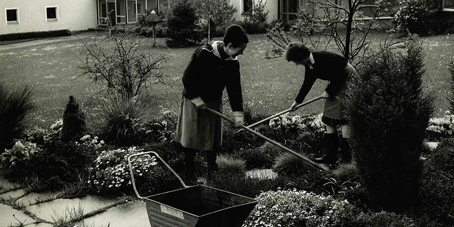 Wo vor 70 Jahren noch Gemüsebeete bewirtschaftet wurden, befindet sich heute eine hochinnovative Hochschule.