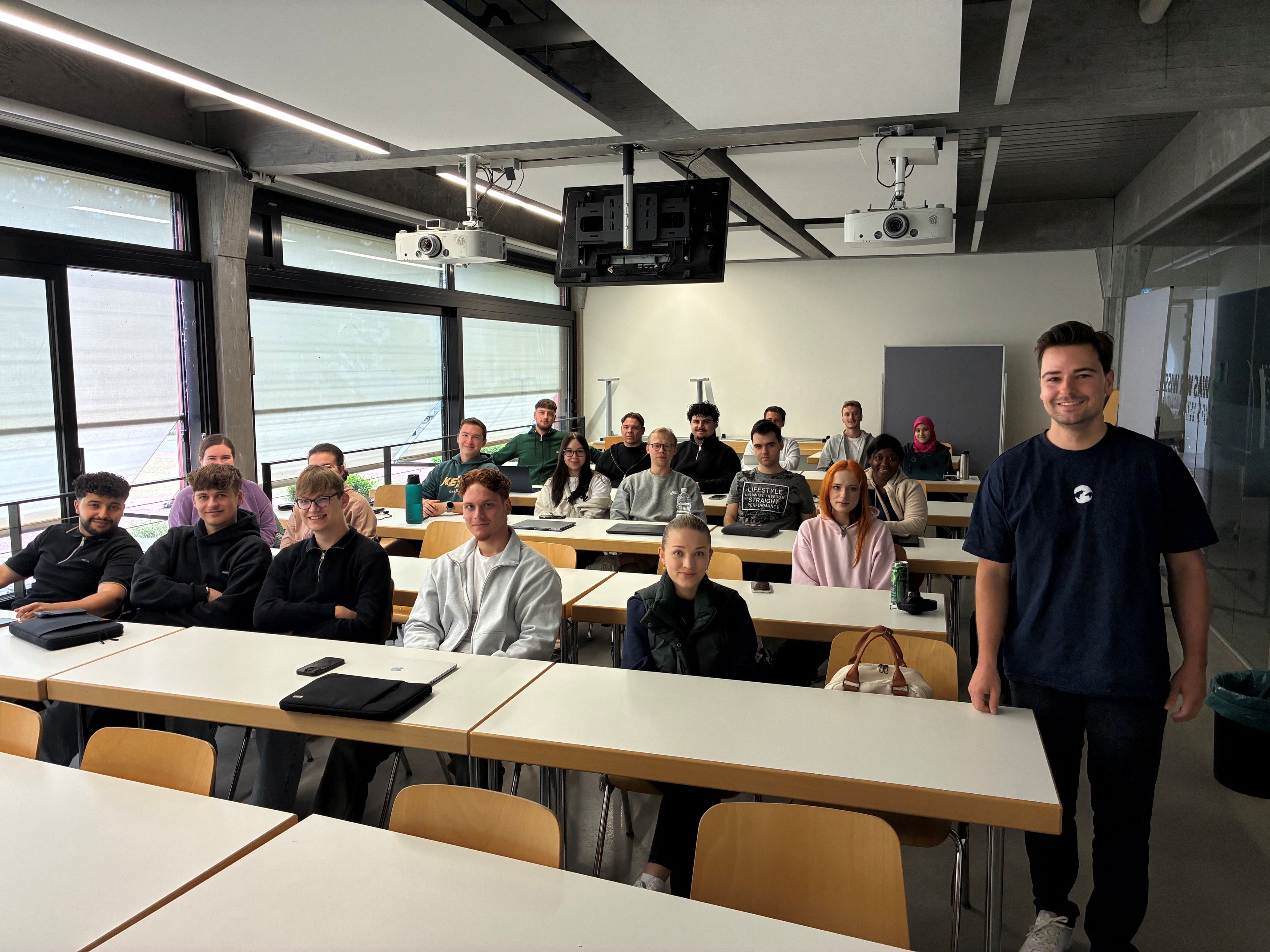 Felix Fink (Fiducation, Reutlingen) zu Gast im Studiengang WIN
